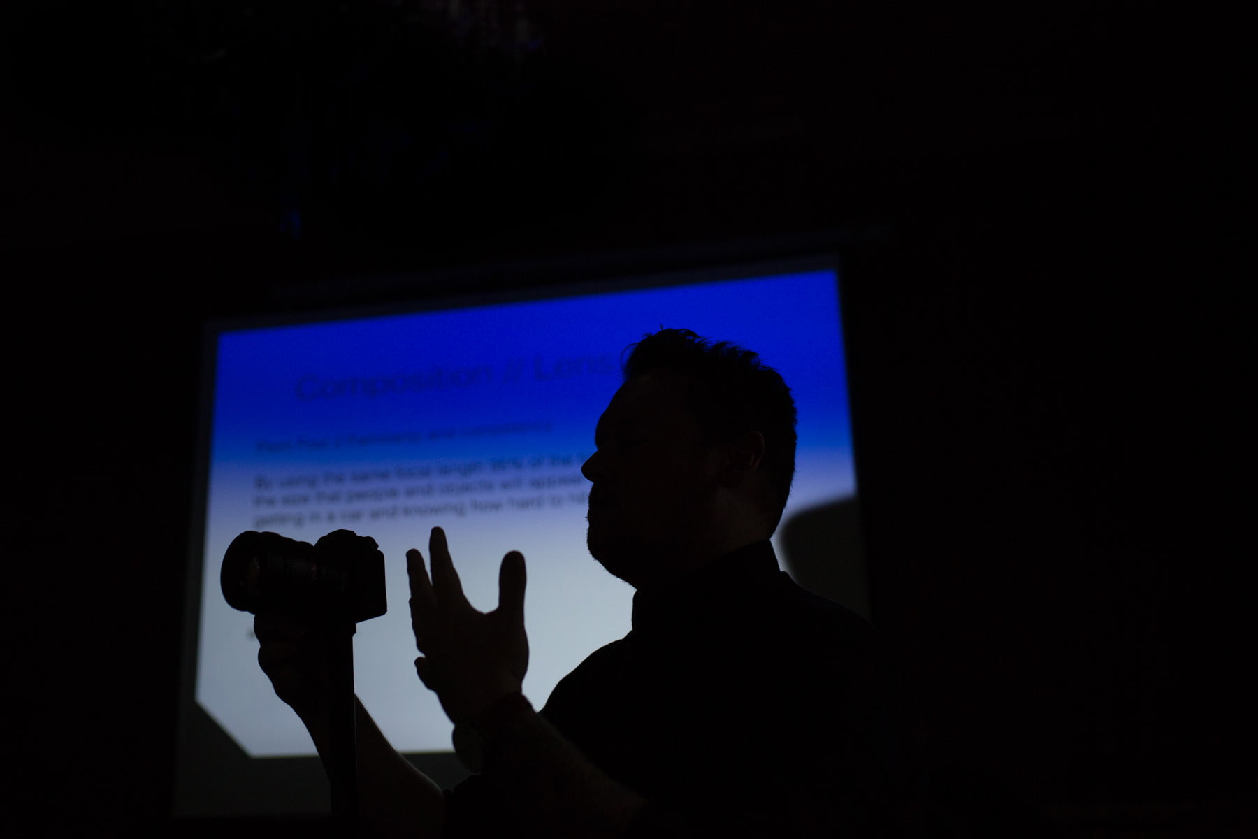 sony camera workshop with philip white