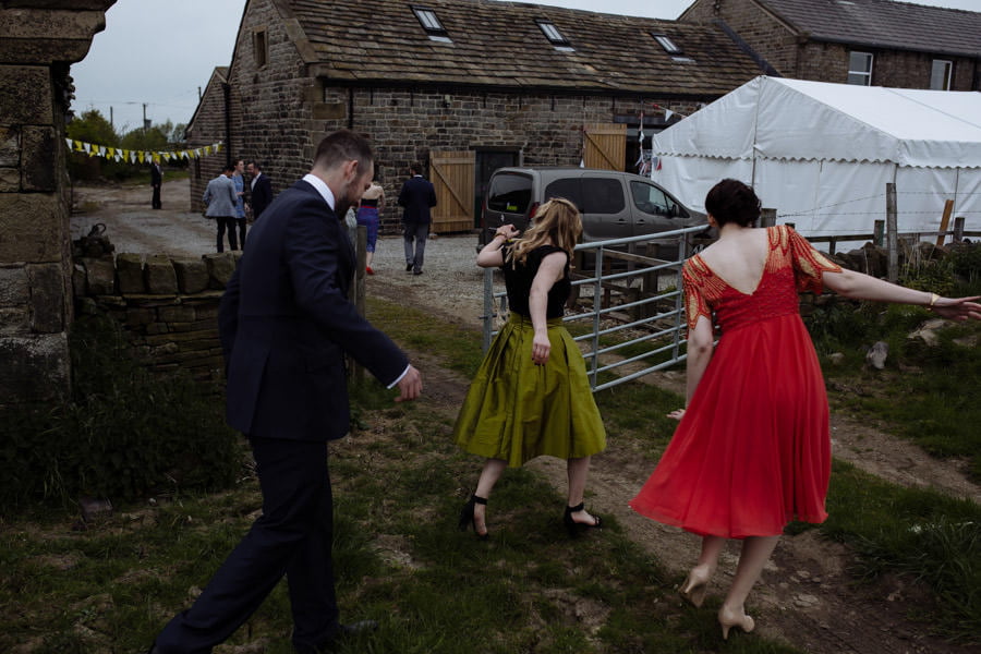 rustic barn wedding documentary photography sheffield and leeds