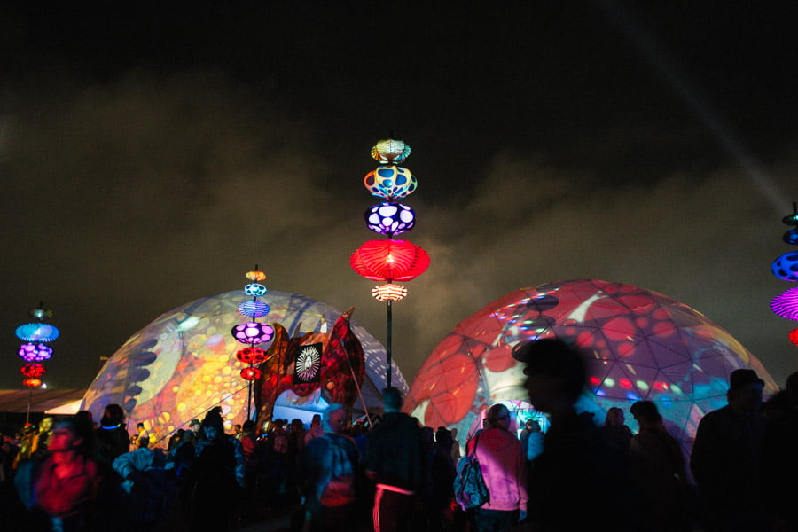 Glade Lounge at Glastonbury Festival