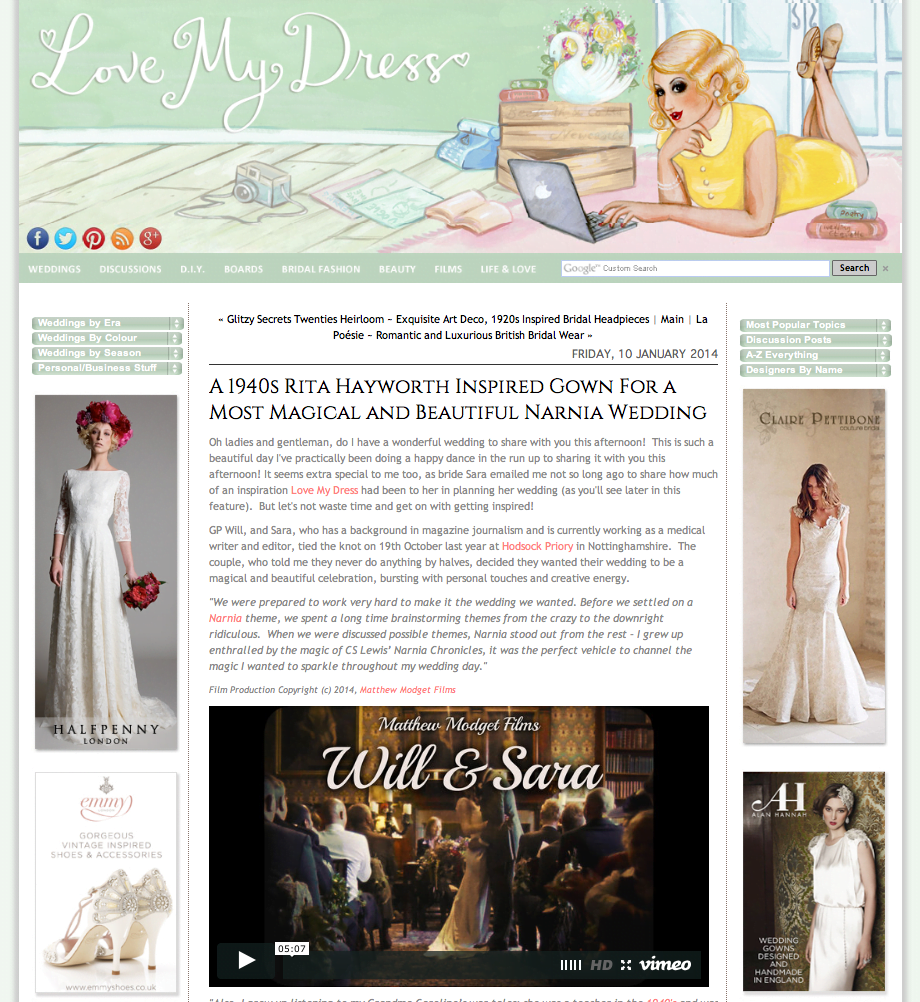 Love my dress blog, toast, wedding, leeds