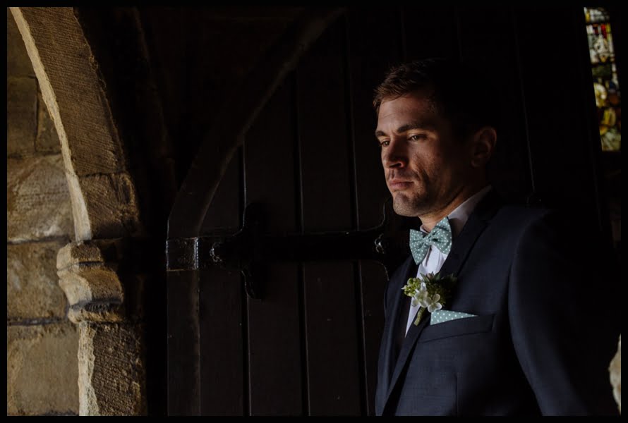 groom, blue, suit, bow, tie, leeds, wedding, photography