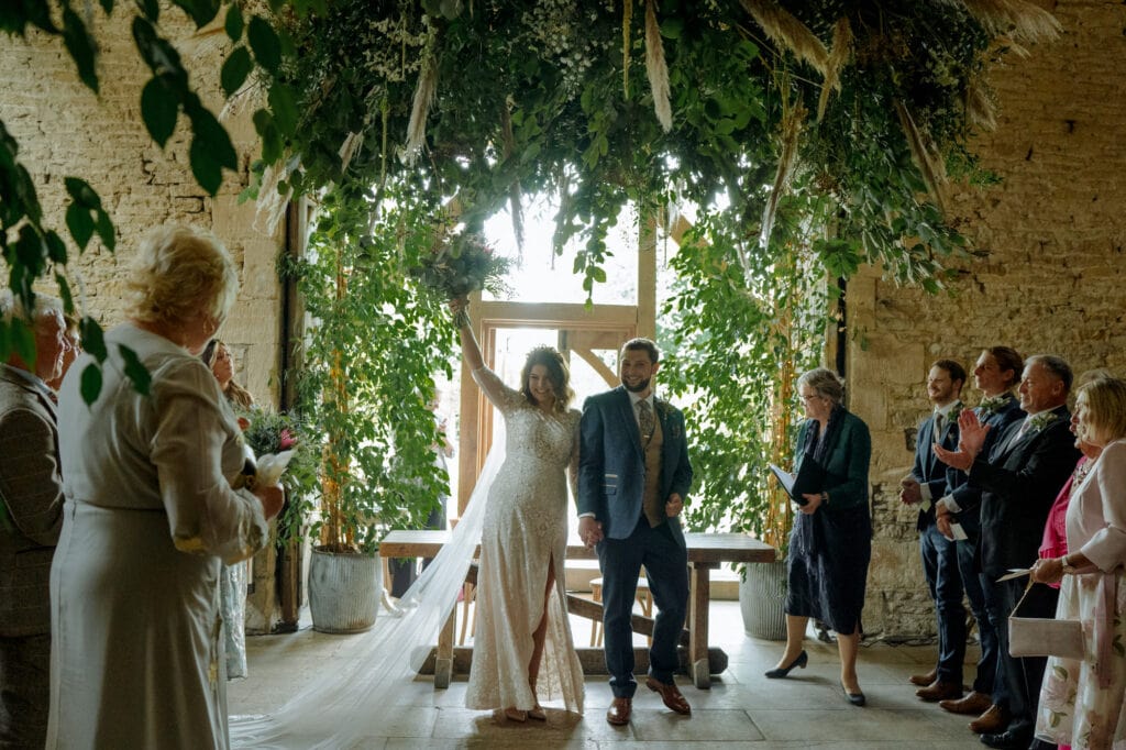 stone barn wedding cotswolds